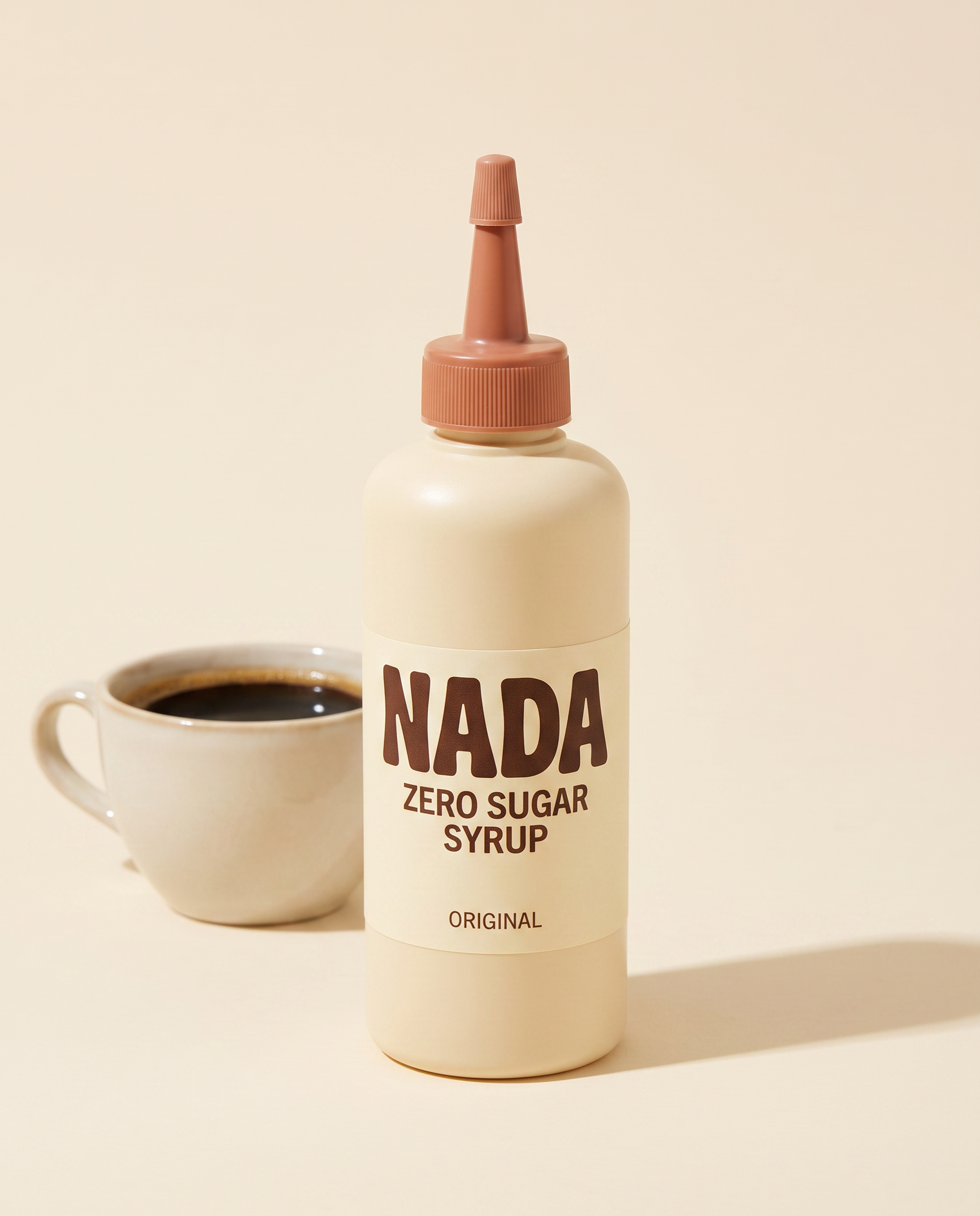 Nada Original zero sugar syrup squeeze bottle