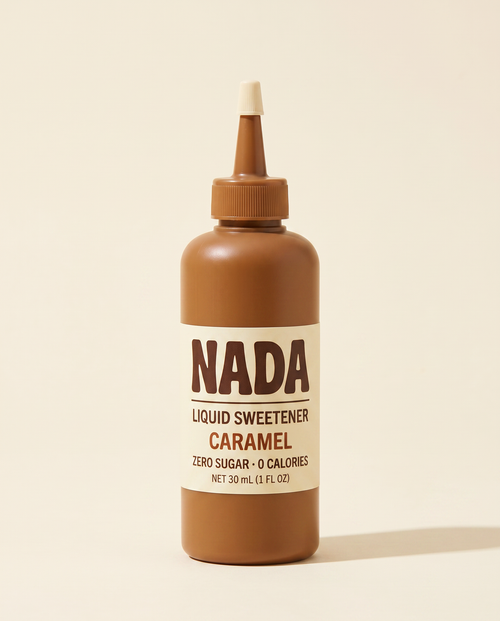 Nada Caramel liquid sweetener squeeze bottle