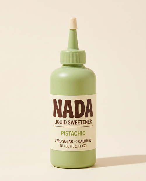 Nada Pistachio liquid sweetener squeeze bottle